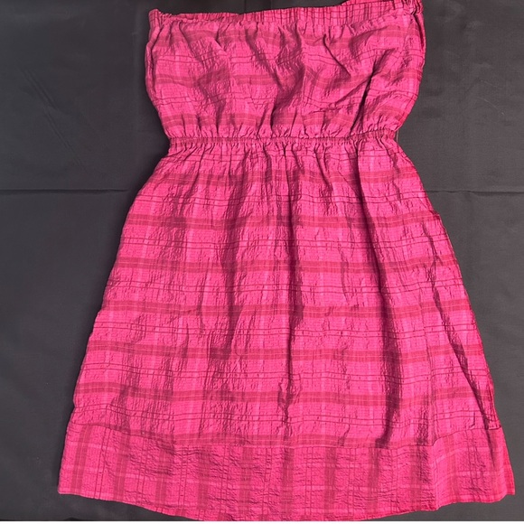 BCBGeneration Pink Textured Strapless Mini Dress M | Spring Party Vibe 🌸💕 - Picture 3 of 5